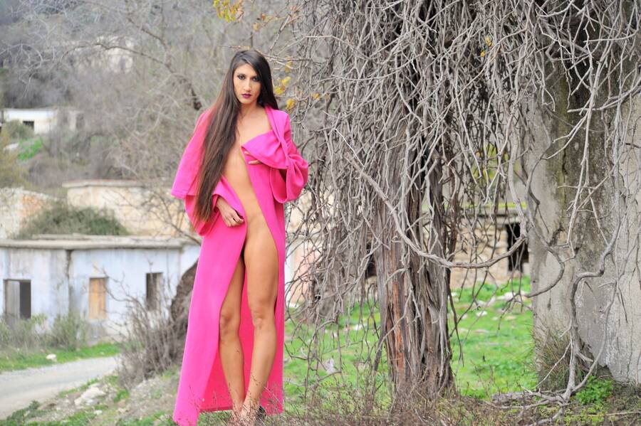 photographer cyprus dreams fine art  photo. abandoned village near the green line .