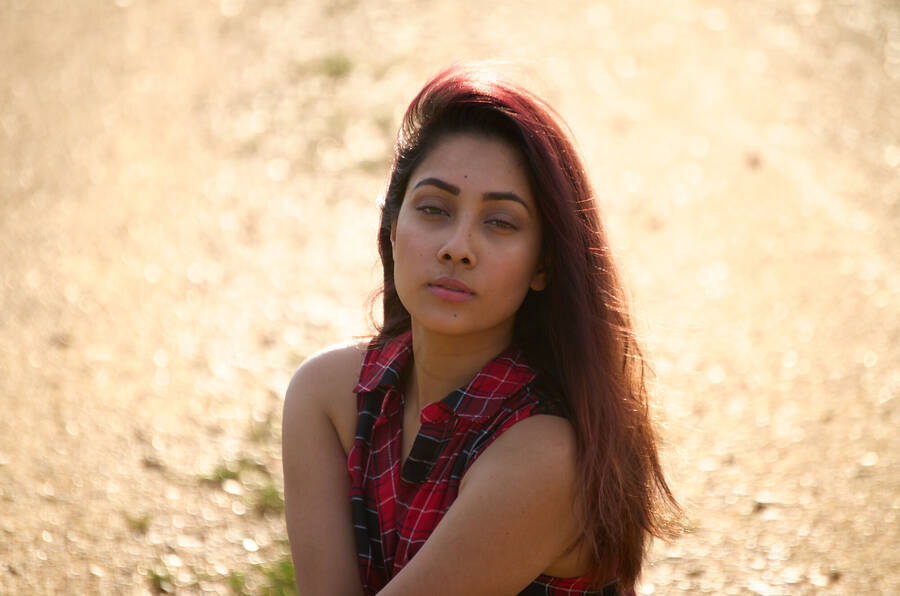 photographer BigrPicture portraiture  photo with Mariam Kazmi