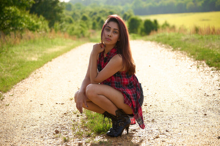 photographer BigrPicture portraiture  photo with Mariam Kazmi