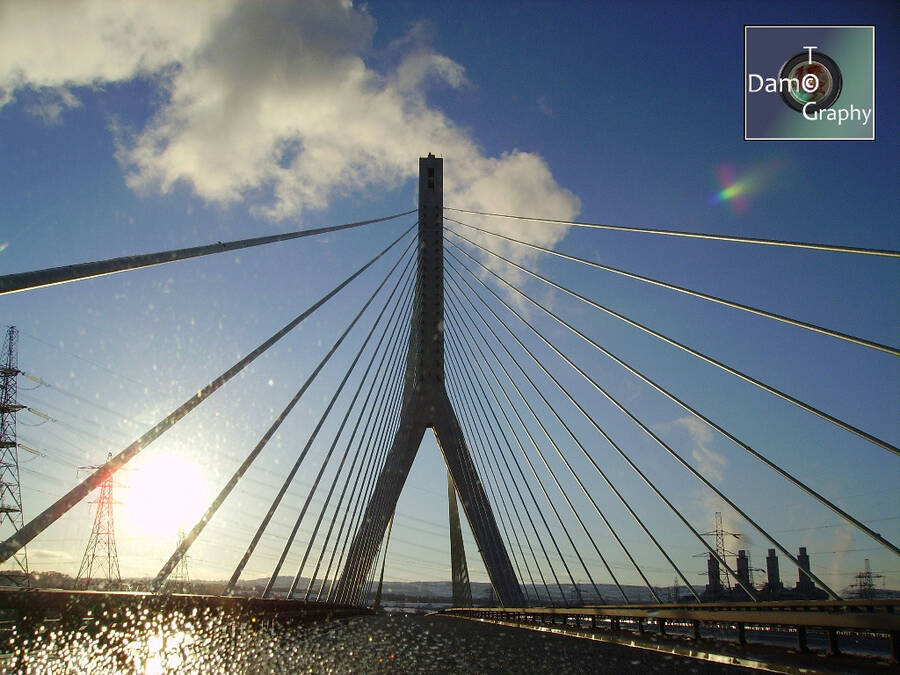 photographer DamoTogYP landscape  photo taken at Flintshire Bridge, N.Wales