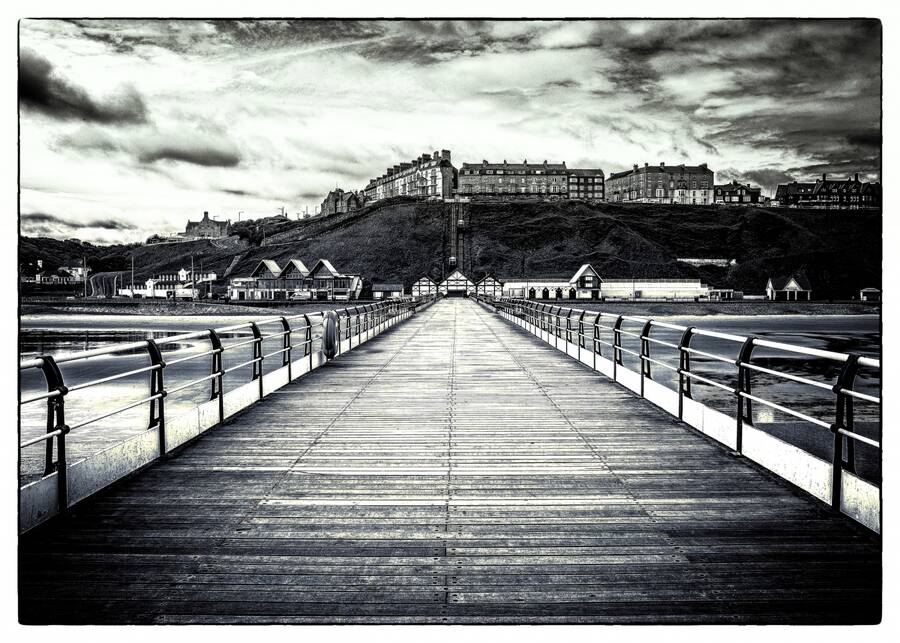 photographer Steve landscape  photo. north coast pier.