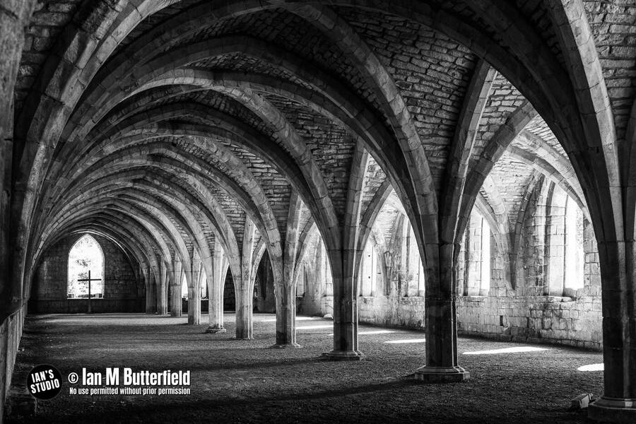 photographer ianbutty architecture  photo taken at Fountains Abbey