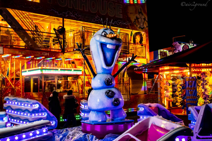 photographer air2ground night  photo taken at Bridgwater