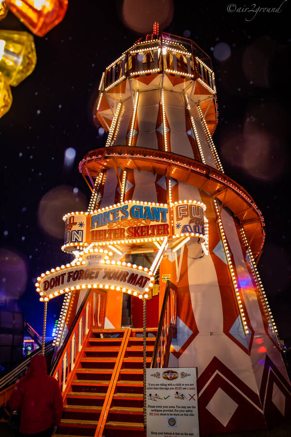 photographer air2ground night  photo taken at Bridgwater