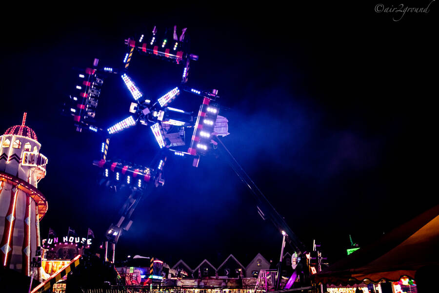 photographer air2ground night  photo taken at Bridgwater