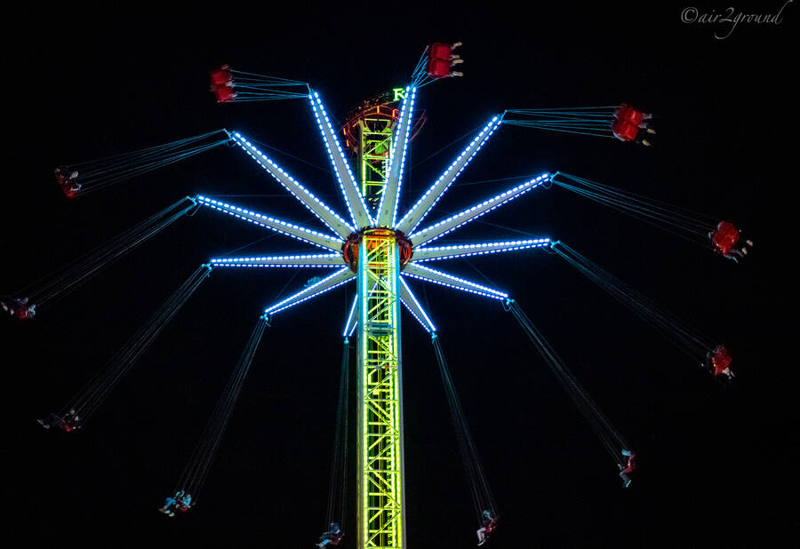 photographer air2ground night  photo taken at Bridgwater