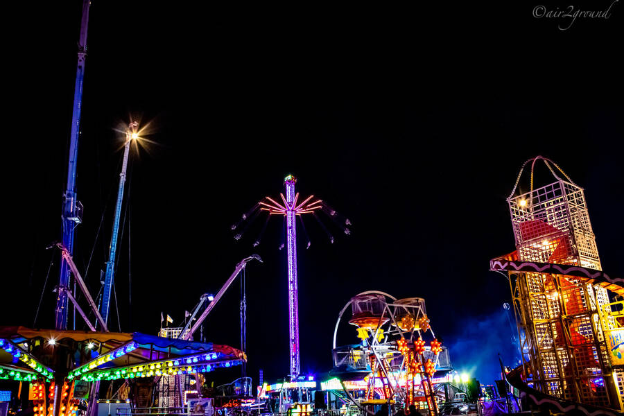 photographer air2ground night  photo taken at Bridgwater