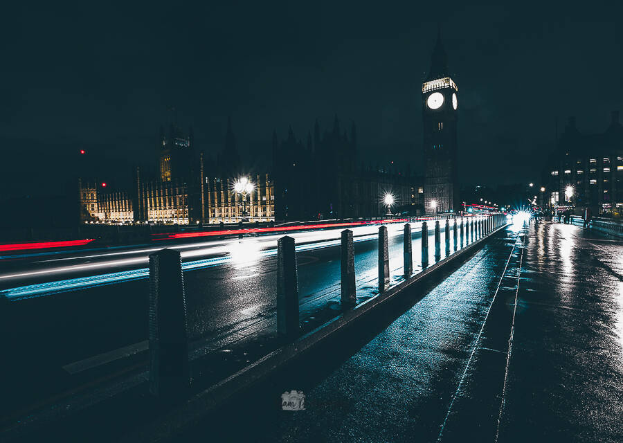 photographer Laam long exposure  photo taken at London