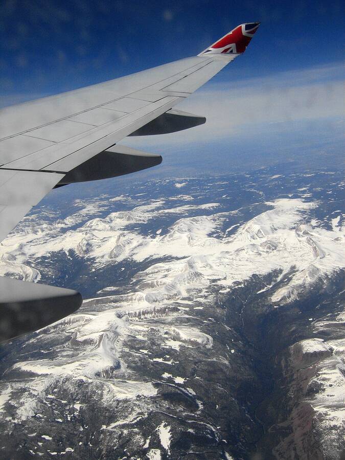 photographer  landscape  photo taken at From a 747 on way to Las Vagas.