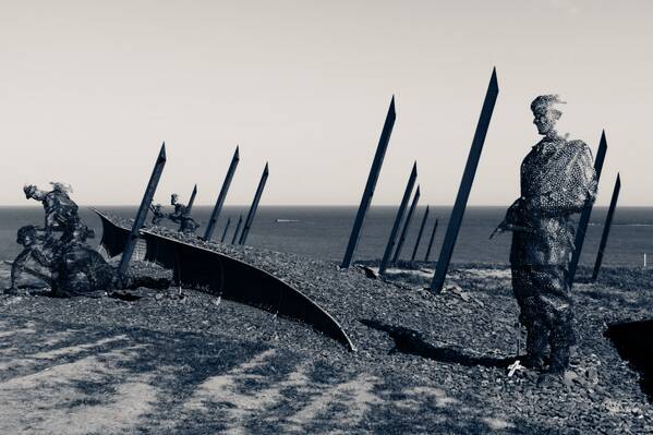 photographer Bitten by the Bug fine art  photo taken at Arromanches, Normandy, France
