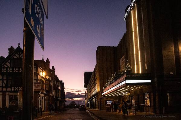 photographer Peter Davies night  photo. dusk.