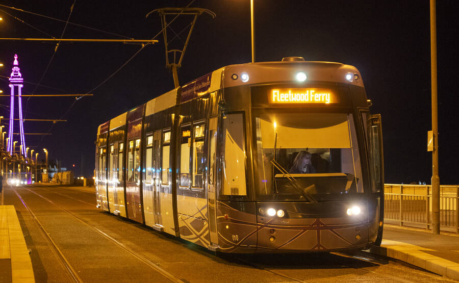 photographer David Blandford Photography transport  photo taken at Blackpool, UK