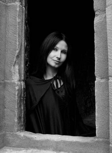 photographer DamoTogYP portraiture  photo taken at Valle Crucis Abbey, Llangollen